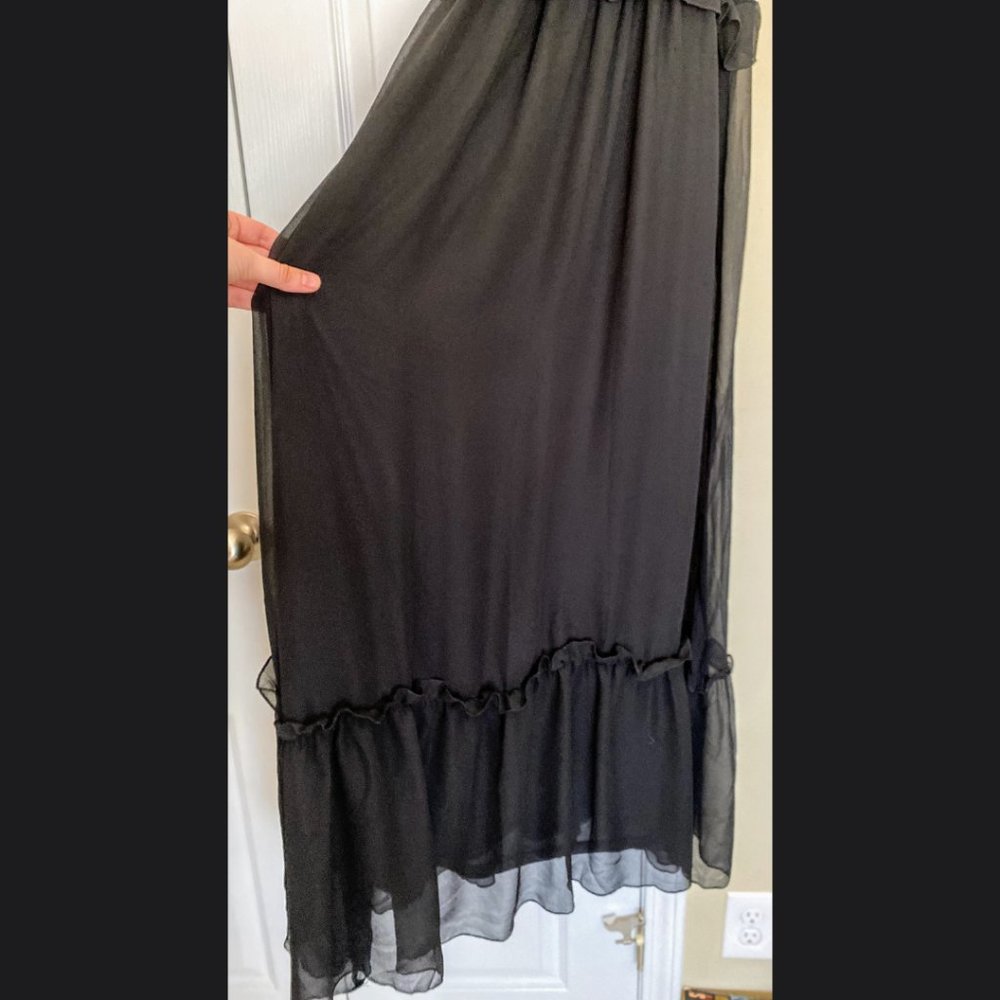 fab'rik Elegant Formal Black Dress